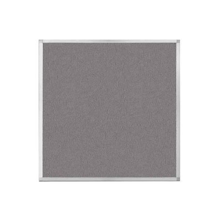 Versare Hush Panel Configurable Cubicle Partition 4' x 4' Slate Fabric 1850419